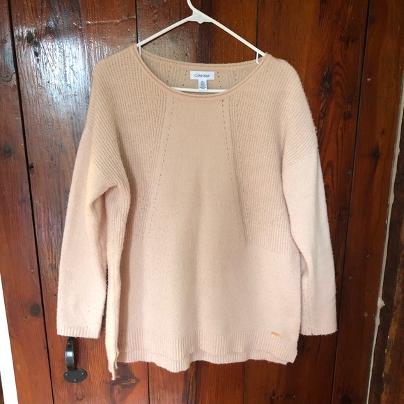 Light pink Calvin Klein sweater - Picture 1 of 7
